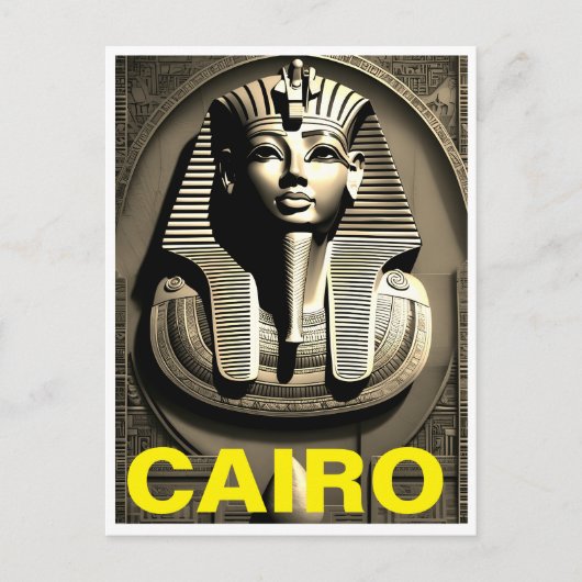 Alte Postkarte Ägypten (Vorderseite)