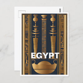 Alte Postkarte Ägypten