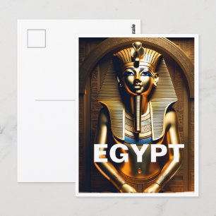 Alte Postkarte Ägypten