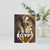 Alte Postkarte Ägypten (Stehend Vorderseite)