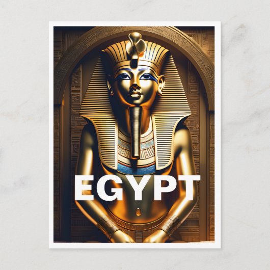 Alte Postkarte Ägypten (Vorderseite)