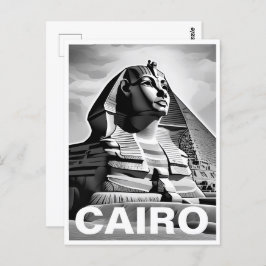 Alte Postkarte Ägypten