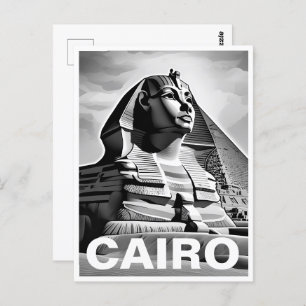 Alte Postkarte Ägypten