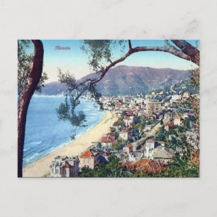 Alte Postkarte - Alassio, Ligurien, Italien