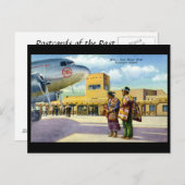 Alte Postkarte - Albuquerque, New Mexico (Vorne/Hinten)