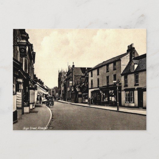 Alte Postkarte - Alcester, Warwickshire (Vorderseite)