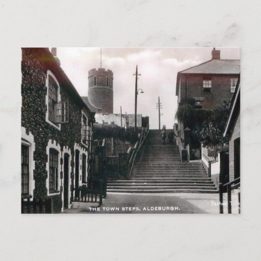 Alte Postkarte - Aldeburgh, Suffolk (Vorderseite)