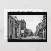 Alte Postkarte - Algerien, Oran, Rue d'Arzew (Vorne/Hinten)