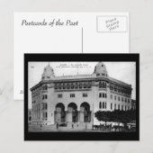Alte Postkarte - Algier - Neue Post (Vorne/Hinten)