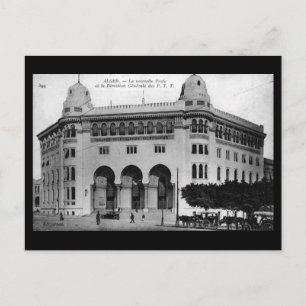 Alte Postkarte - Algier - Neue Post