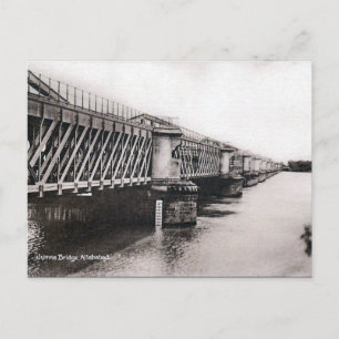 Alte Postkarte - Allahabad, Indien