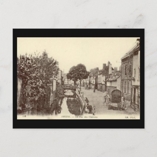 Alte Postkarte - Amiens, Rue des Clairons (Vorderseite)