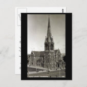 Alte Postkarte - Anglikanische Kathedrale, Christc (Vorne/Hinten)