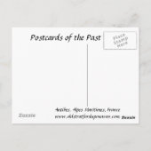 Alte Postkarte - Antibes, Alpes Maritimes (Rückseite)