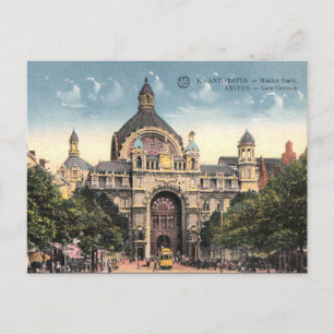 Alte Postkarte - Antwerpen/Anvers, Belgien