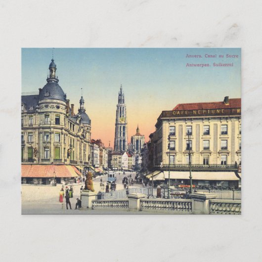 Alte Postkarte - Antwerpen/Anvers, Belgien (Vorderseite)