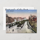 Alte Postkarte - Arad, Rumänien. (Vorne/Hinten)