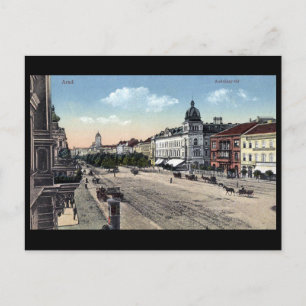Alte Postkarte - Arad, Rumänien