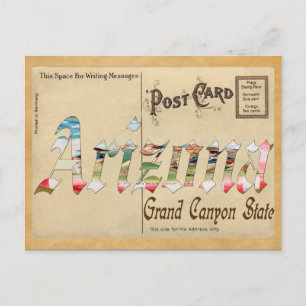 Alte Postkarte Arizona