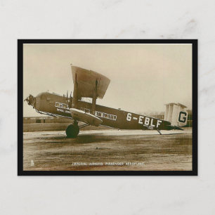 Alte Postkarte - Armstrong Whitworth "Argosy"