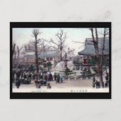 Alte Postkarte - Asakusa Park, Tokio (Vorderseite)