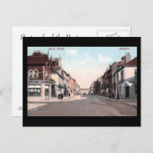 Alte Postkarte - Ashford, Kent (Vorne/Hinten)