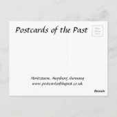 Alte Postkarte - Augsburg, Deutschland (Rückseite)