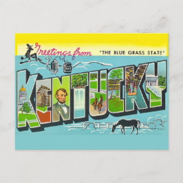 Alte Postkarte aus Kentucky