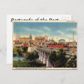 Alte Postkarte - Austin, Texas (Vorne/Hinten)