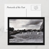 Alte Postkarte - Avebury, Wiltshire (Vorne/Hinten)