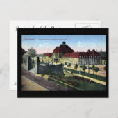 Alte Postkarte - Bahnhof Dortmund (Vorne/Hinten)