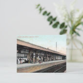 Alte Postkarte - Bahnhof Ealing Broadway (Stehend Vorderseite)