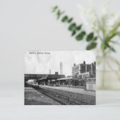 Alte Postkarte - Bahnhof Surbiton (Stehend Vorderseite)