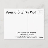 Alte Postkarte - Ballybay, Grafschaft Monaghan, Ir (Rückseite)