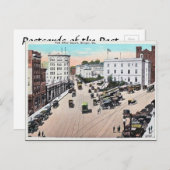 Alte Postkarte - Bangor, Maine (Vorne/Hinten)