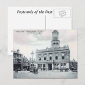 Alte Postkarte - Basingstok, Hampshire (Vorne/Hinten)