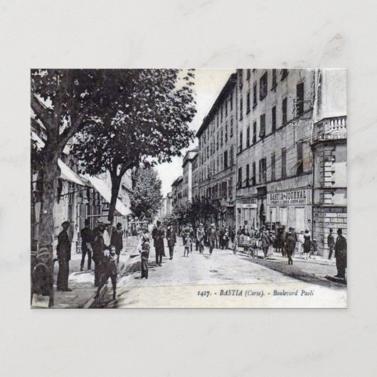Alte Postkarte - Bastia, Haute Corse (Vorderseite)