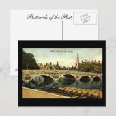 Alte Postkarte, Bedford Bridge 1936 Postkarte (Vorne/Hinten)