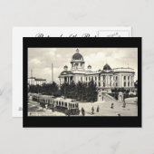 Alte Postkarte, Belgrad 1940 Postkarte (Vorne/Hinten)