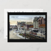 Alte Postkarte - Belgrad, Terazije 1934 (Vorne/Hinten)