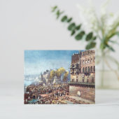 Alte Postkarte - Benares (Varanasi), Indien (Stehend Vorderseite)