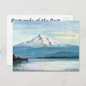 Alte Postkarte - Berghütte, Oregon (Vorne/Hinten)