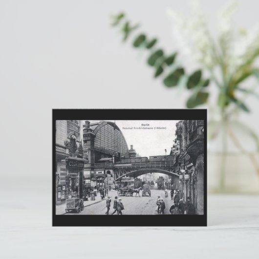 Alte Postkarte - Berlin, Friedrichstraße (Stehend Vorderseite)