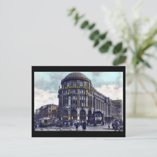 Alte Postkarte - Berlin, Potsdamer Platz (Stehend Vorderseite)