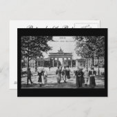 Alte Postkarte, Berlin, Unter den Linden Postkarte (Vorne/Hinten)