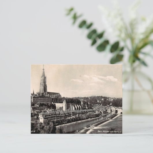 Alte Postkarte - Bern, Schweiz (Stehend Vorderseite)