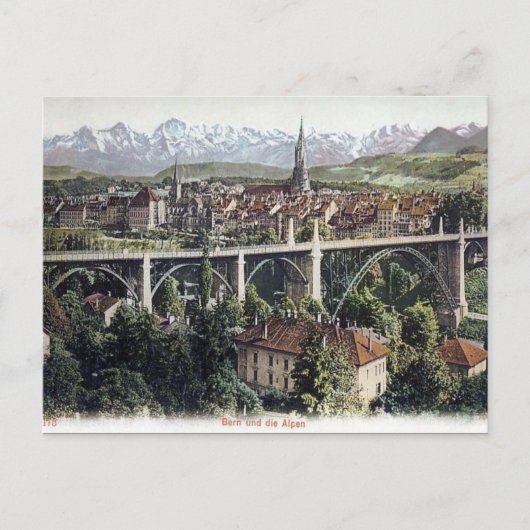 Alte Postkarte - Bern, Schweiz (Vorderseite)