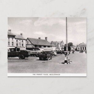 Alte Postkarte - Biggleswade, Bedfordshire