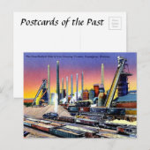 Alte Postkarte - Birmingham, Alabama (Vorne/Hinten)