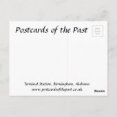 Alte Postkarte - Birmingham, Alabama (Rückseite)